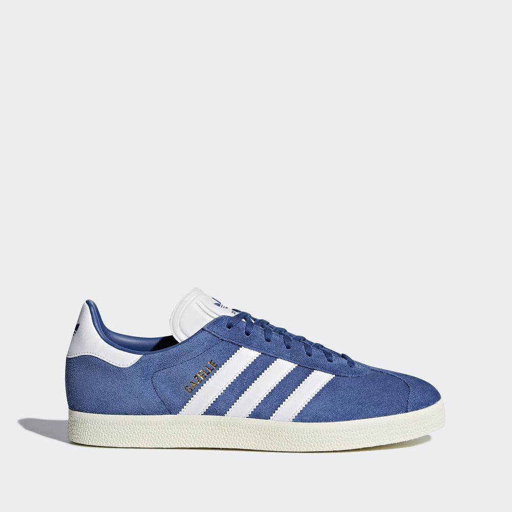 Adidas Gazelle - Originals γυναικεια - Μπλε Ρουά/Ασπρα/Κρέμα Ασπρα,Μέγεθος: EU 36 – 54 2/3 (836GWDAK